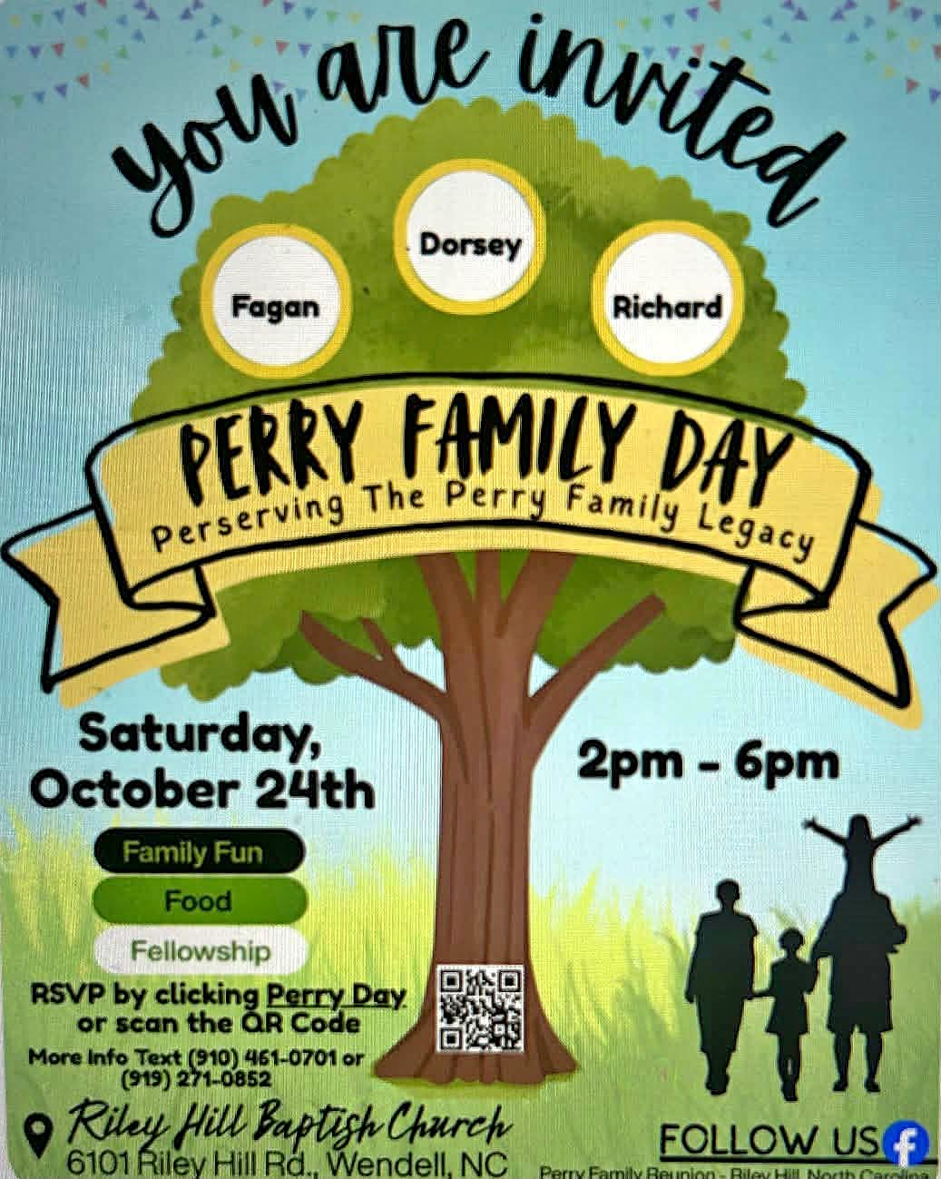 Perry Family Day flyer